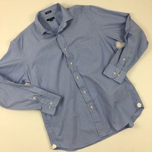 J. Crew Striped Button Front Shirt